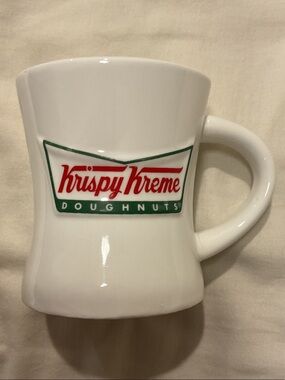 Rare Krispy Kreme Doughnuts restaurant coffee mug without a label on the bottom